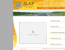 Tablet Screenshot of ilap.com.mx